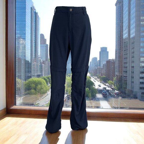 Columbia PFG Convertible Pants Size 10 Zip Off Hiking Travel Outdoor Cargo Nylon - Picture 1 of 10